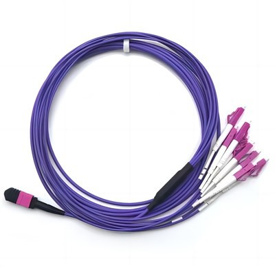 3. 0 ММ Поларитет Б 12Ф МПО МТП -8 ЛЦ МултиМоде Харнесс Фаниут ОМ4 Воилет Пленум Цаблинг